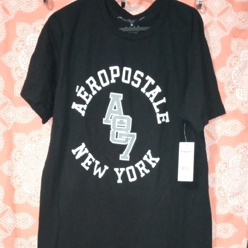 Aeropostale Black New York Tee